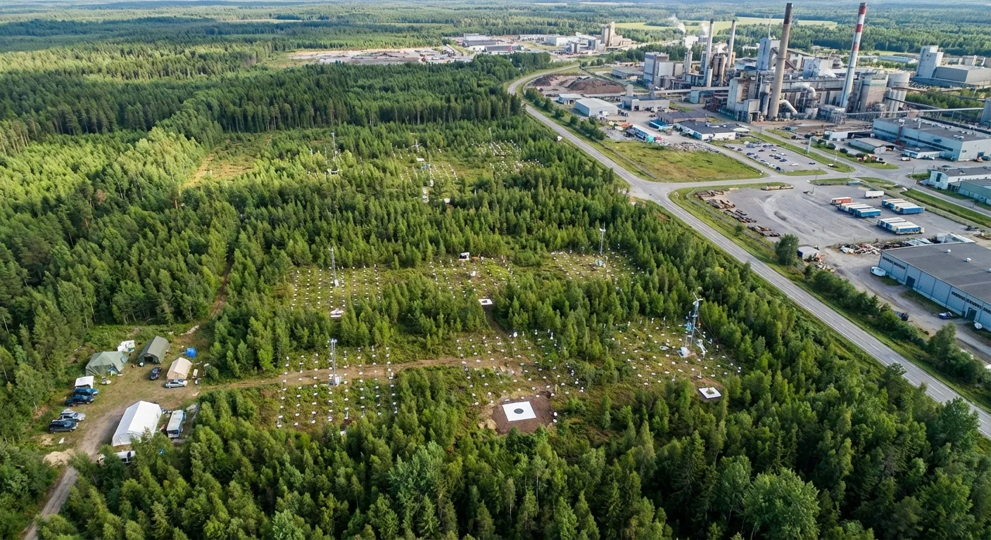 Forest canopy carbon monitoring